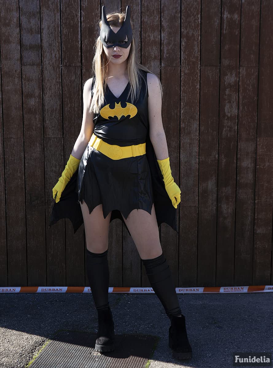 Funidelia | Kostium Batgirl dla kobiet Barbara Gordon Superbohaterowie DC Comics - Strój dla dorosłych i zabawne akcesoria na imprezy karnawał i Halloween - Fioletowy