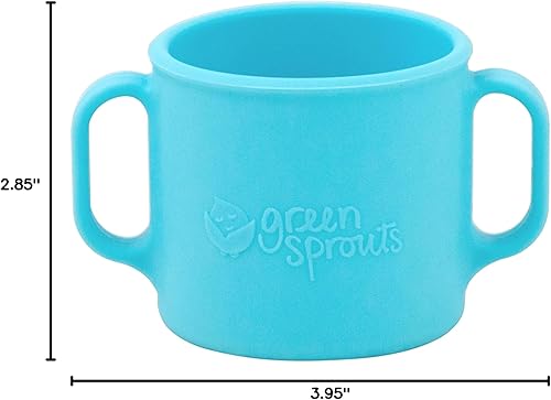 Miniatura 9 de green sprouts Taza de aprendizaje  Ayuda a los niños pequeños a desarrollar habilidades independientes para beber  Asas de fácil agarre  Resistente