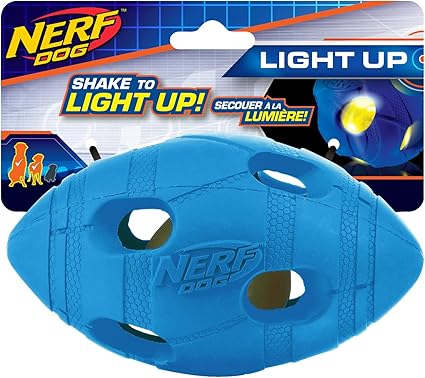 nerf dog led ball