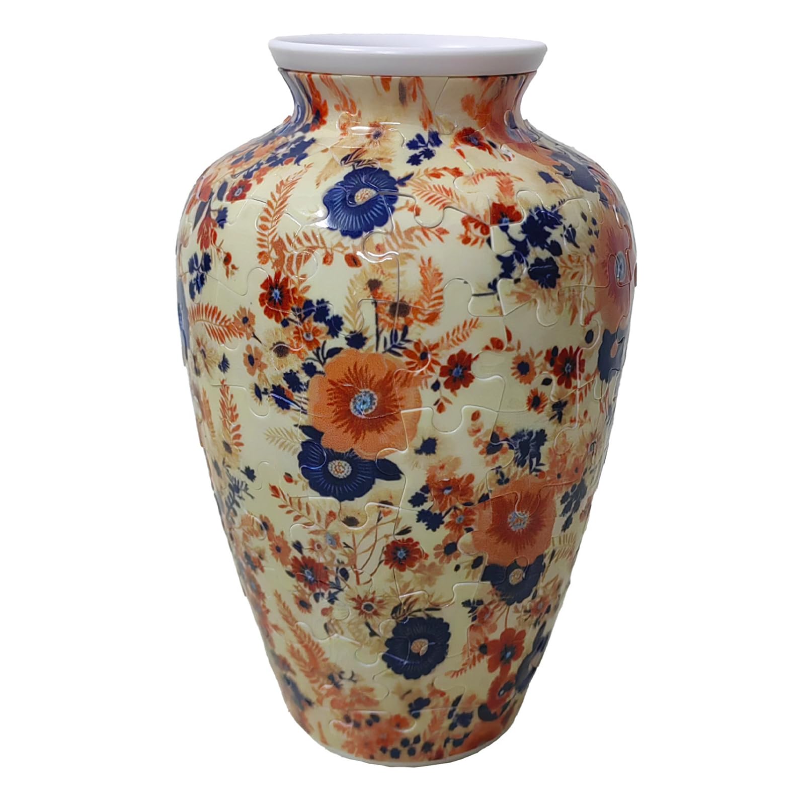 3D Puzzle Vases, Jigsaws Puzzle Vases for Flower, Art Puzzles Gift Unique Vase for Arrangement Home Decors Unique Art and