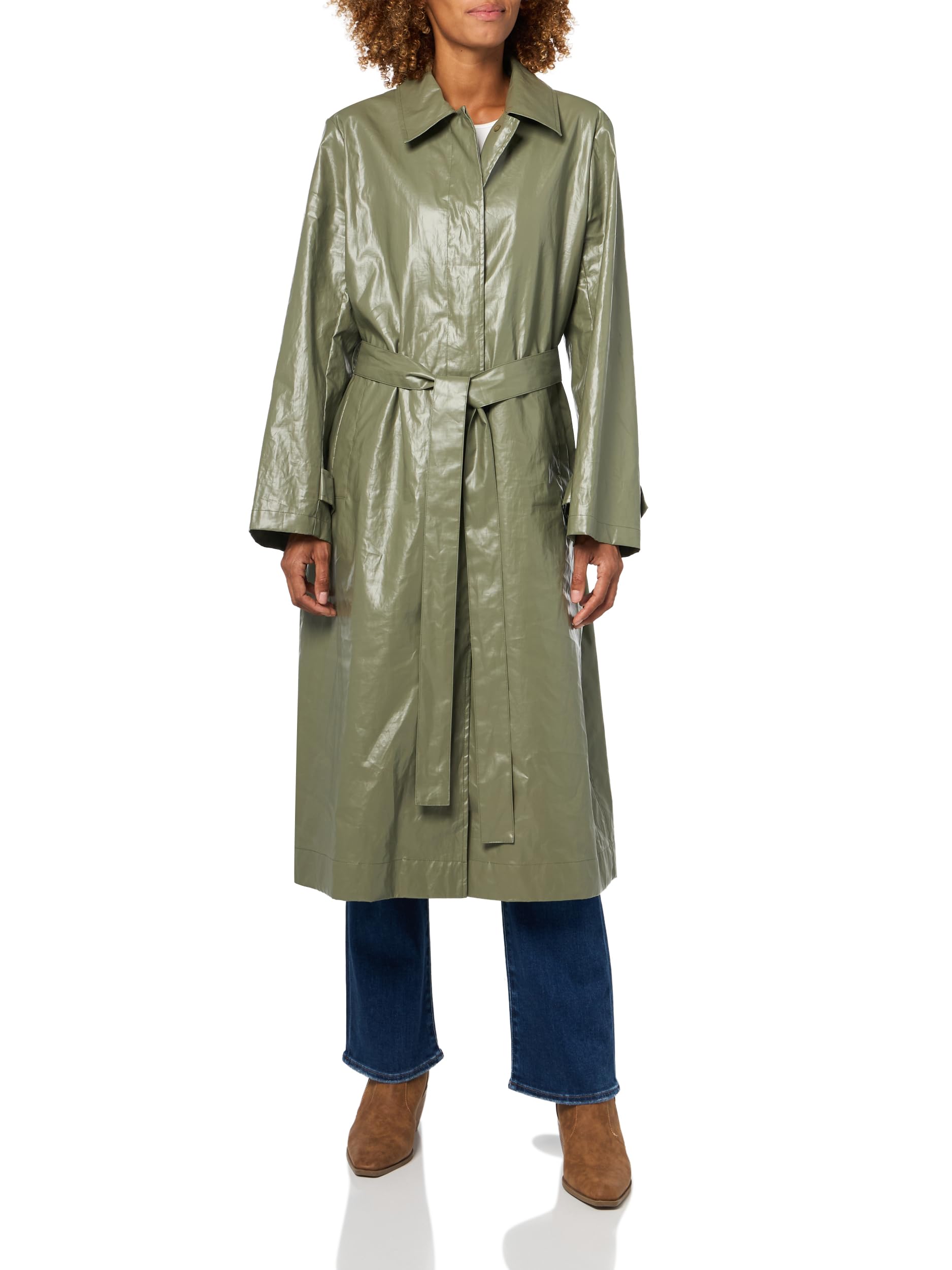 kate spade new york Womens Belted Trench Coat