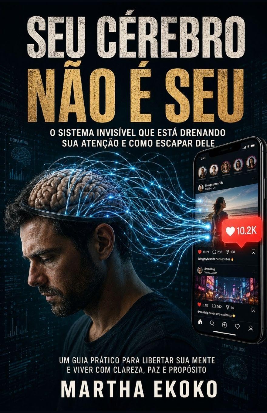Seu Cérebro Não é Seu: O sistema invisível que está drenando sua atenção e como escapar dele