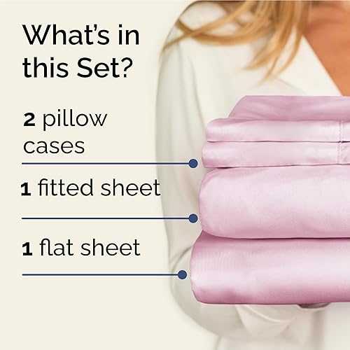 Vista 23 de Juego de sábanas Split King de 7 piezas, sábanas transpirables y refrescantes, sábanas de hotel, bolsillos profundos, ajuste fácil, suaves y sin