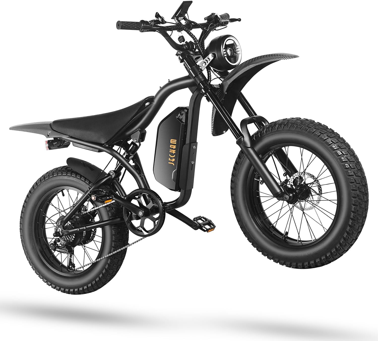 3000W Peak Electric Dirt Bike for Adults/Teens,40MPH Fast Speed,100+ Miles Long Range Commuter Electric Bike, Lightweight Aluminum Alloy Frame,Puncture-Resistant Tires, Inverted Fork,30-Min Easy Setup