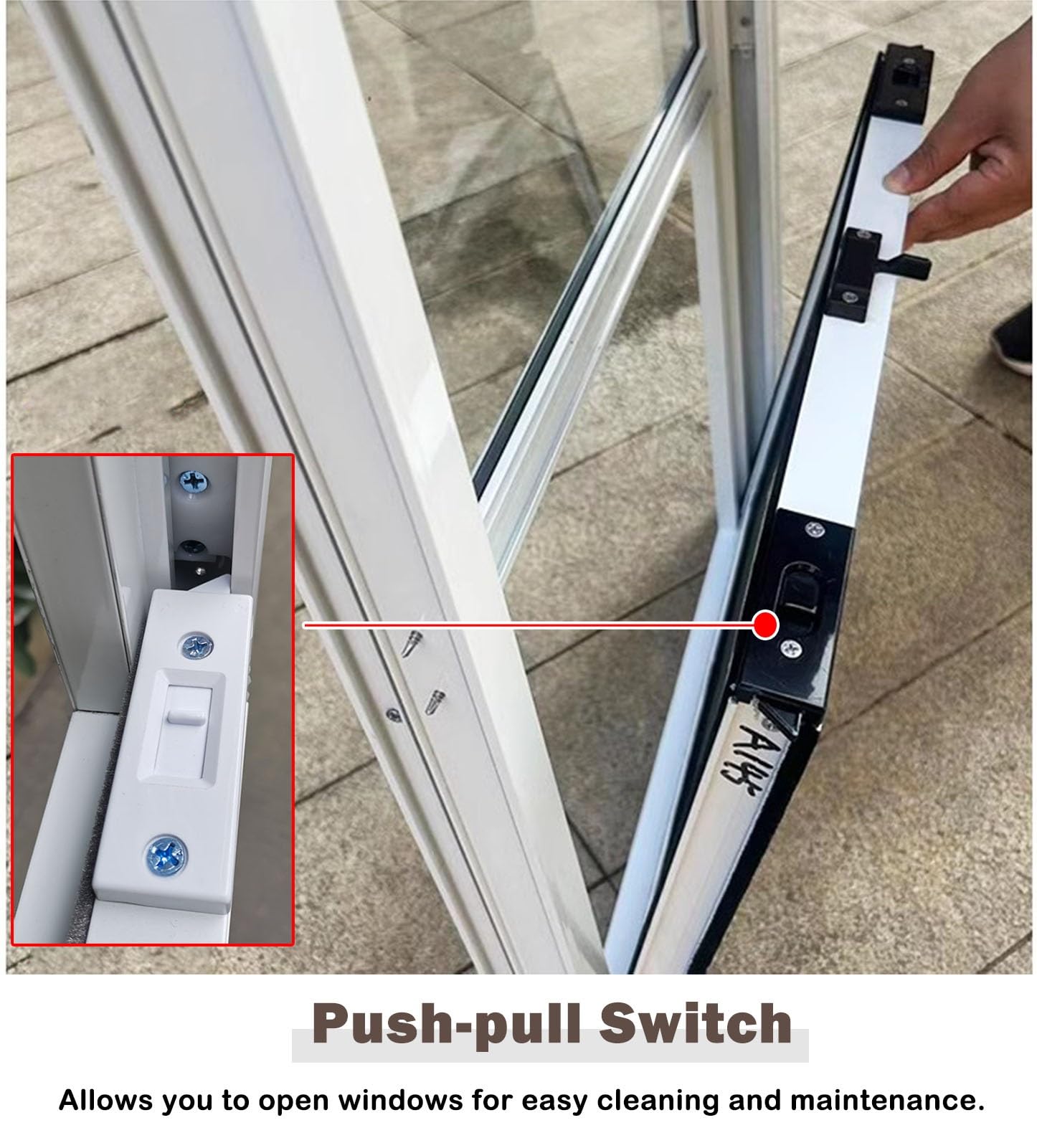 Amazon.co.jp: アルミサッシ窓 枠付き 屋内外用のカスタム交換窓