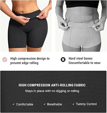 FeelinGirl Shapewear for Women Tummy Control Shorts Body Shaper