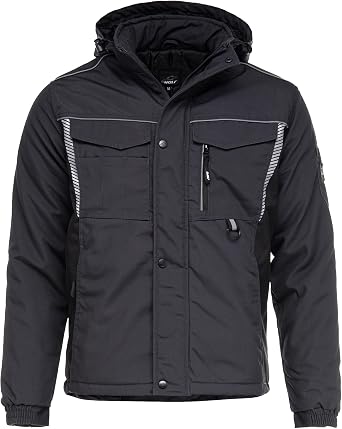 BWOLF Drift Ice Men's Winter Work Jacket Waterproof Reflective Jacket Men