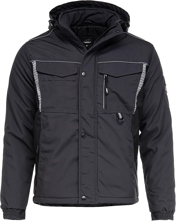 BWOLF Drift Ice Men's Winter Work Jacket Waterproof Reflective Jacket Men