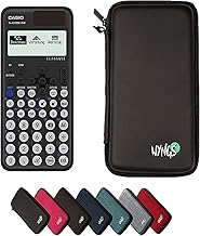 Casio fx-810DE CW ClassWiz inkl. WYNGS Schutztasche Schwarz - Wissenschaftlicher Taschenrechner - Basic Set