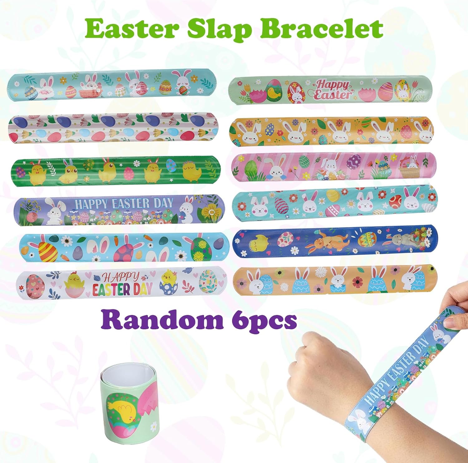 VOMAOK 24 Pack Pre-Filled Easter Eggs for Kids, Easter Eggs with Toy Inside for Easter Basket Stuffers,Party Favors,Egg Hunts