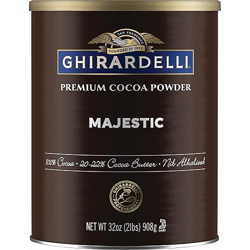 Ghirardelli Majestic Dutch Processed Cocoa Powder, 2 lb