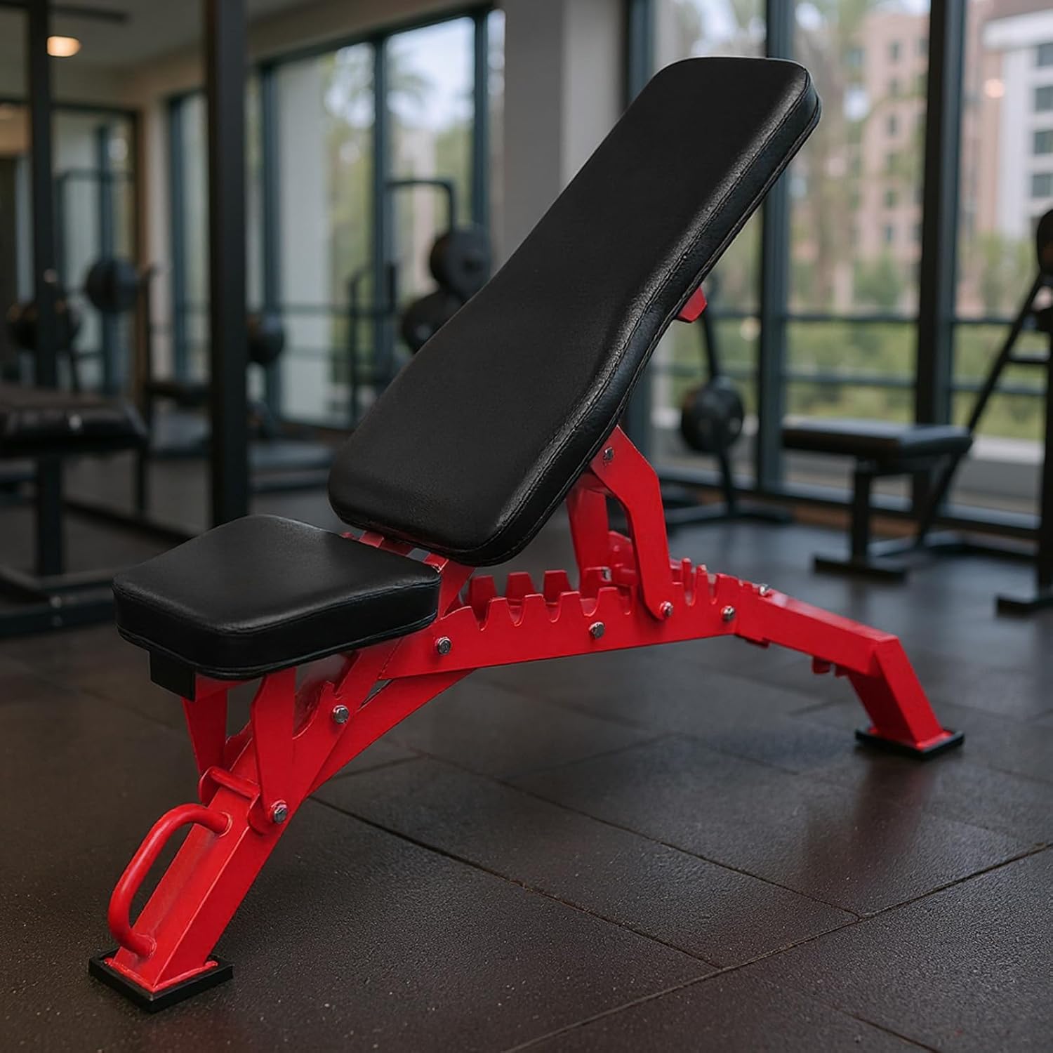 Weight Bench Adjustable Strength Training Bench Bench Press Bench for Bench Press and Full-Body Workouts