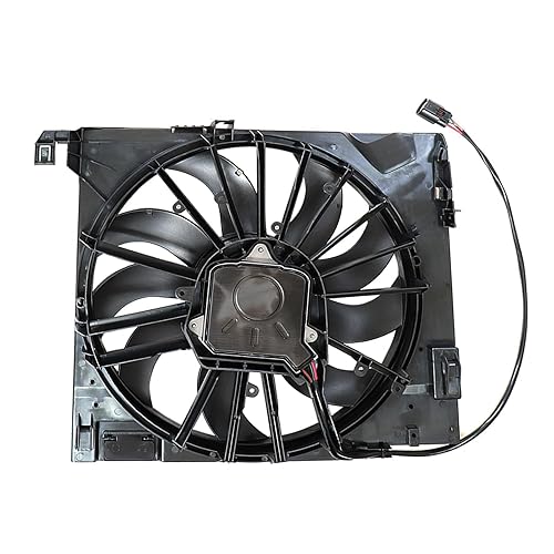 SecosAutoparts Ventilador de refrigeración del radiador del motor compatible con Jaguar XF 2010-2015 XJ 2010-2019 XJR 2014-2017 XJR575 2018 XKR