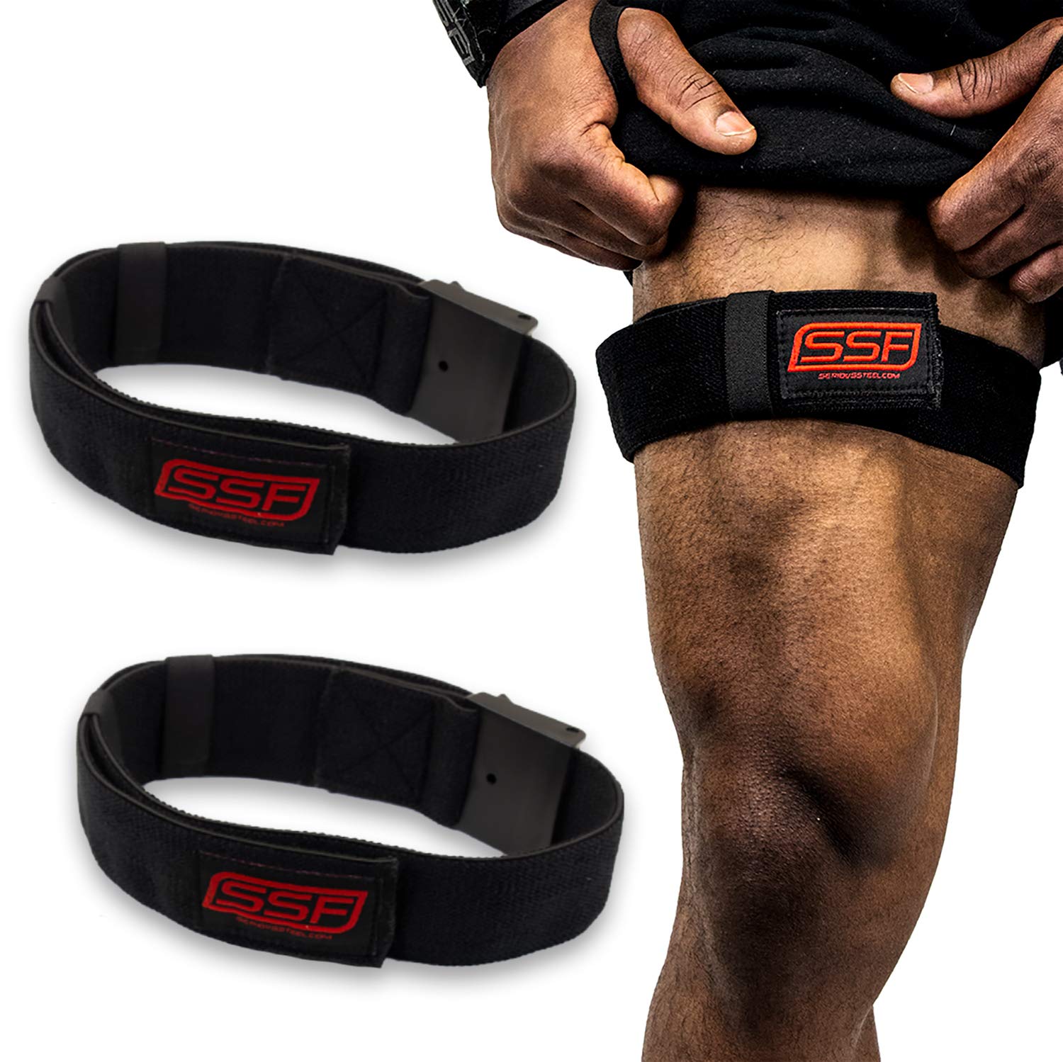 Buy Serious Steel Fitness Arm and Leg Hypertrophy Training Bands (Pair