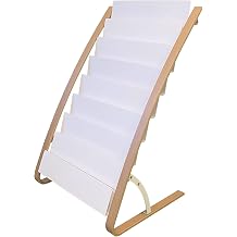 Alba Steel & Wooden A4 Document Holder, 16 Compartments, 36.61"H x 22.83"W x 19.69"D