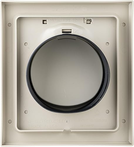 Miniatura 110 de NO-PEST VENT Exclusiva cubierta de ventilación de secadora de doble puerta, fabricada en Estados Unidos con plástico muy resistente a los rayos UV