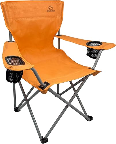 Miniatura 6 de Silla Anytime para camping, deportes y aire libre con bolsa de transporte, sillas de camping para adultos, silla plegable para exterior, (por Caddis
