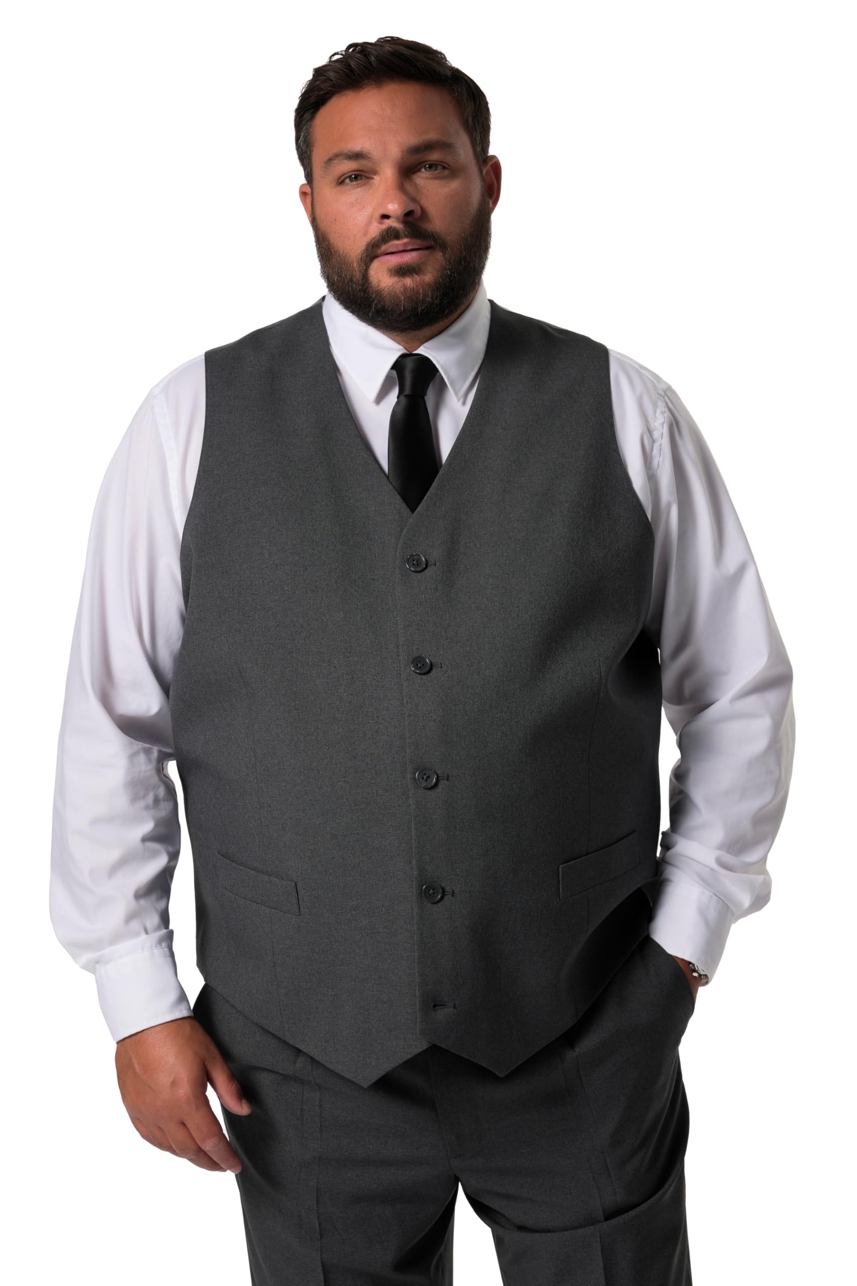 Men Plus Herren große Größen Übergrößen Menswear L-8XL Weste, Business, Baukasten, Porto 835067