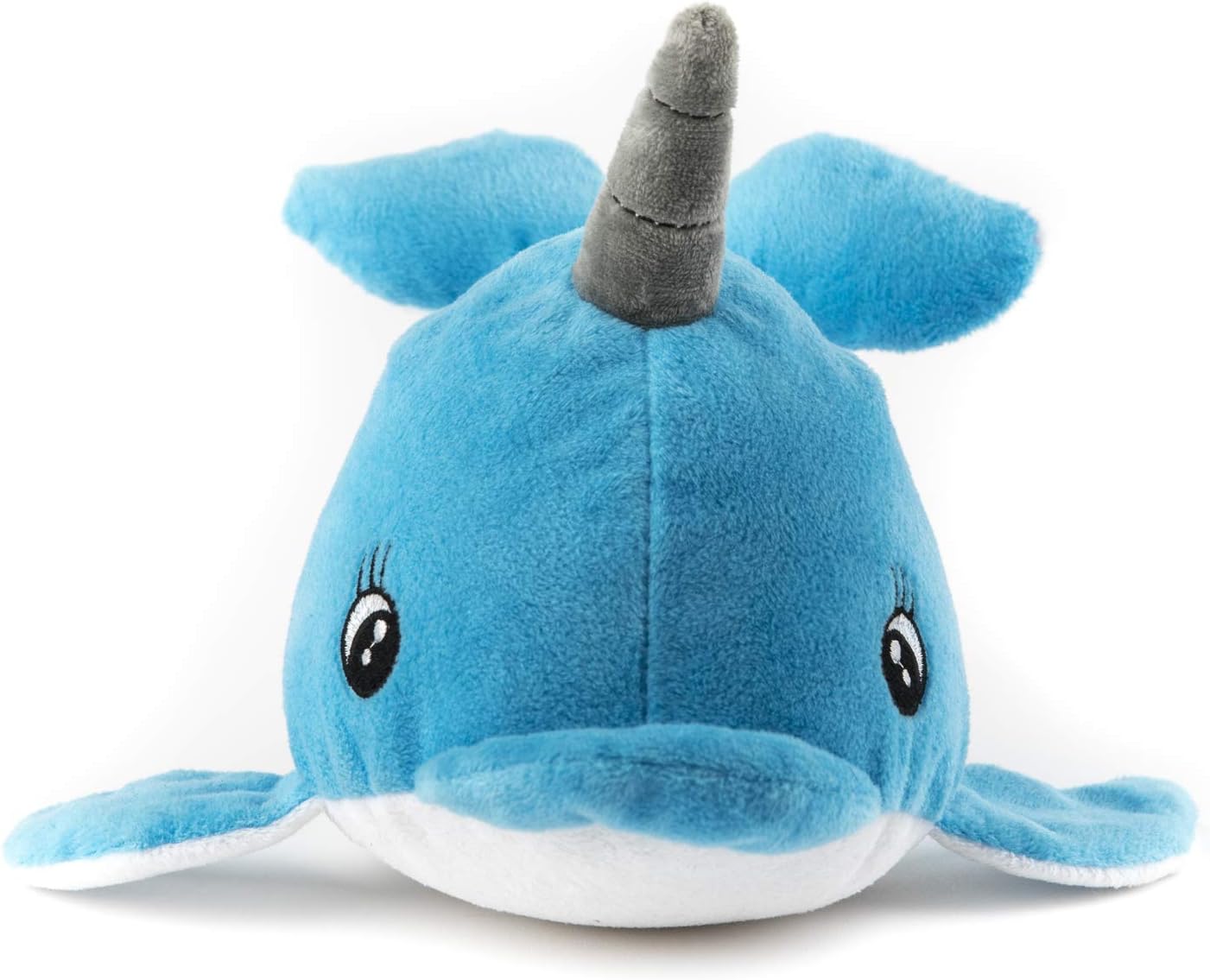 Plush for Dogs Gloria – Size 25 cm – Nuka Narwhal Plush – Toy for Dogs – Plush with Sound – Soft Texture – Durable Material – Blue