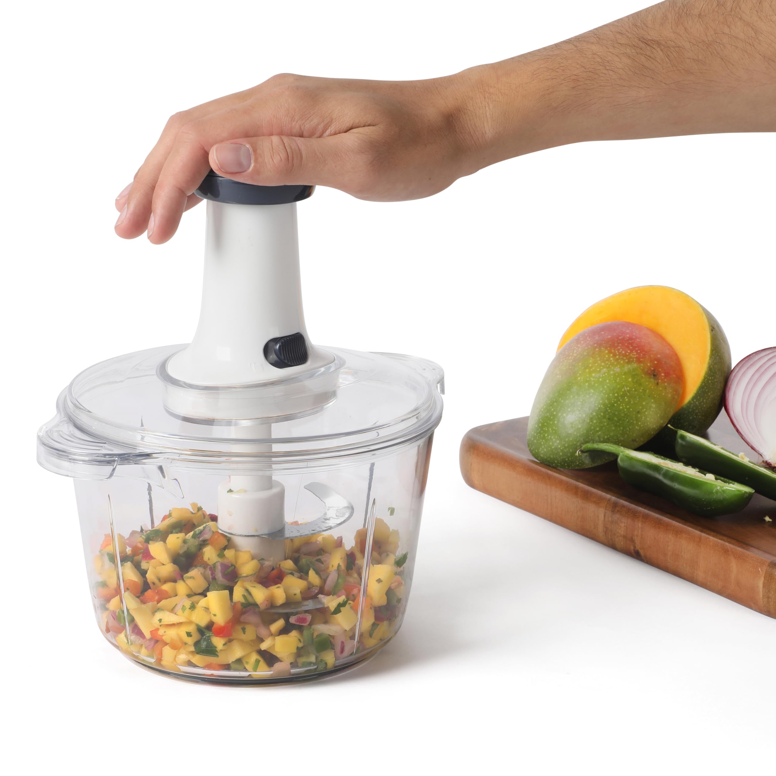 Photo 1 of Calphalon Aero Food Chopper, Manual Vegetable Chopper