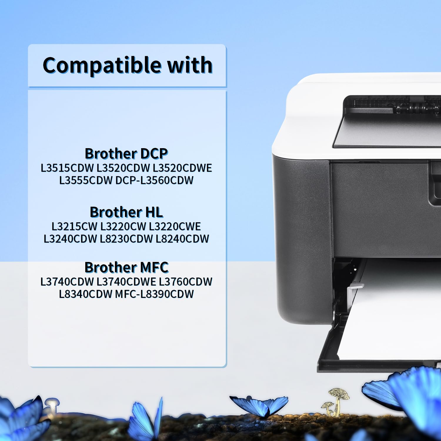 Brother Tn910y TN248 XL Toner Black 3000 Pages Compatible With Brother DCP L3560CDW, L3520CDWE, L3520CDW, HL-L3240CDW MFC L3760CDW, L8390CDW, L3740CDW, WE Brother Nl