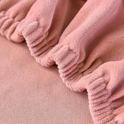 Miniatura 7 de OKYUK Fundas de terciopelo para silla de bañera, fundas de sofá de alta elasticidad, fundas de sofá, protector de muebles extraíble para sala de