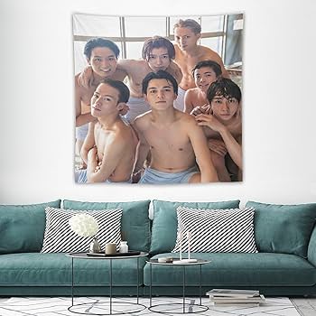 Amazon.co.jp: Travis Japan松田元太 宮近海斗 中村海人タペストリー多