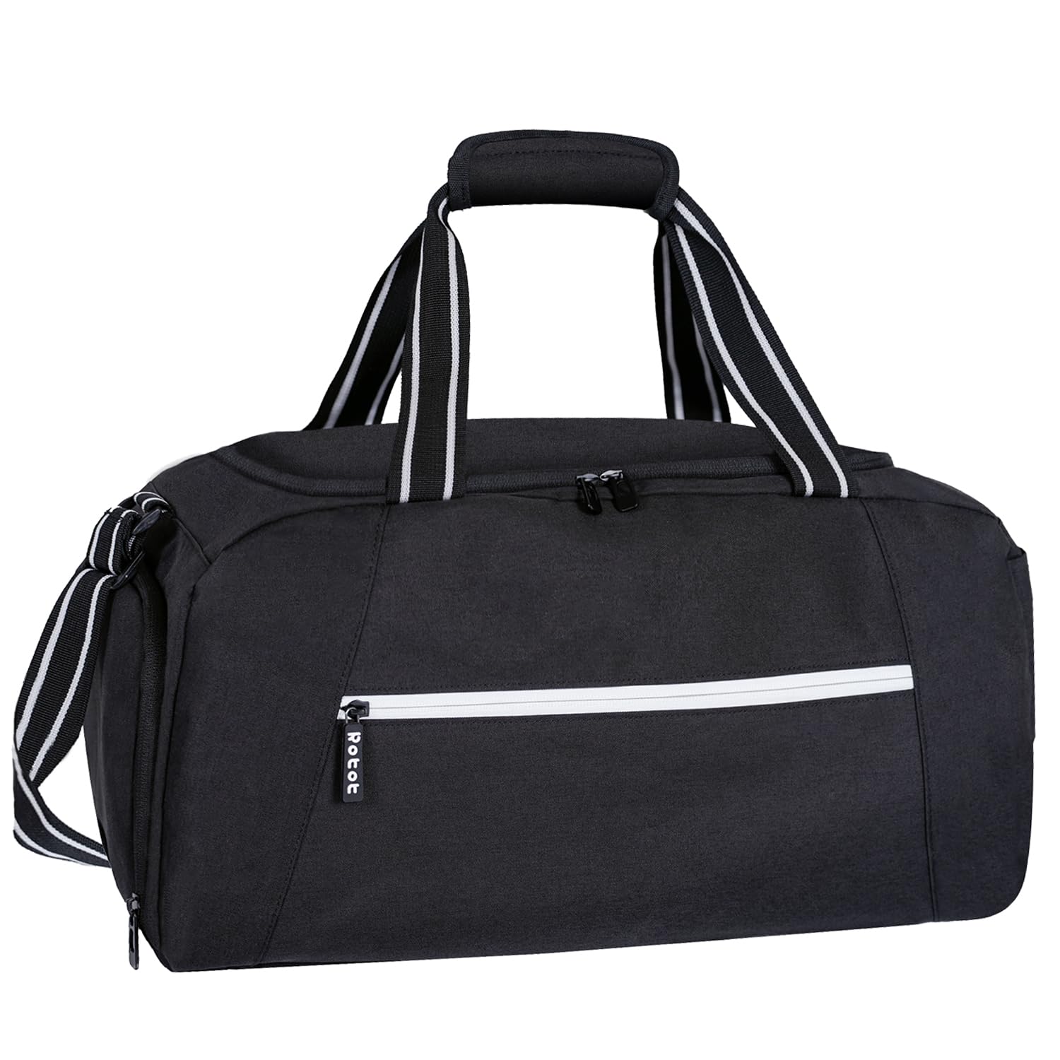 ROTOTGym Duffel Bag, Gym Bag with Waterproof Shoe Pouch, Weekend Travel Bag with a Water-resistant Insulated Pocket