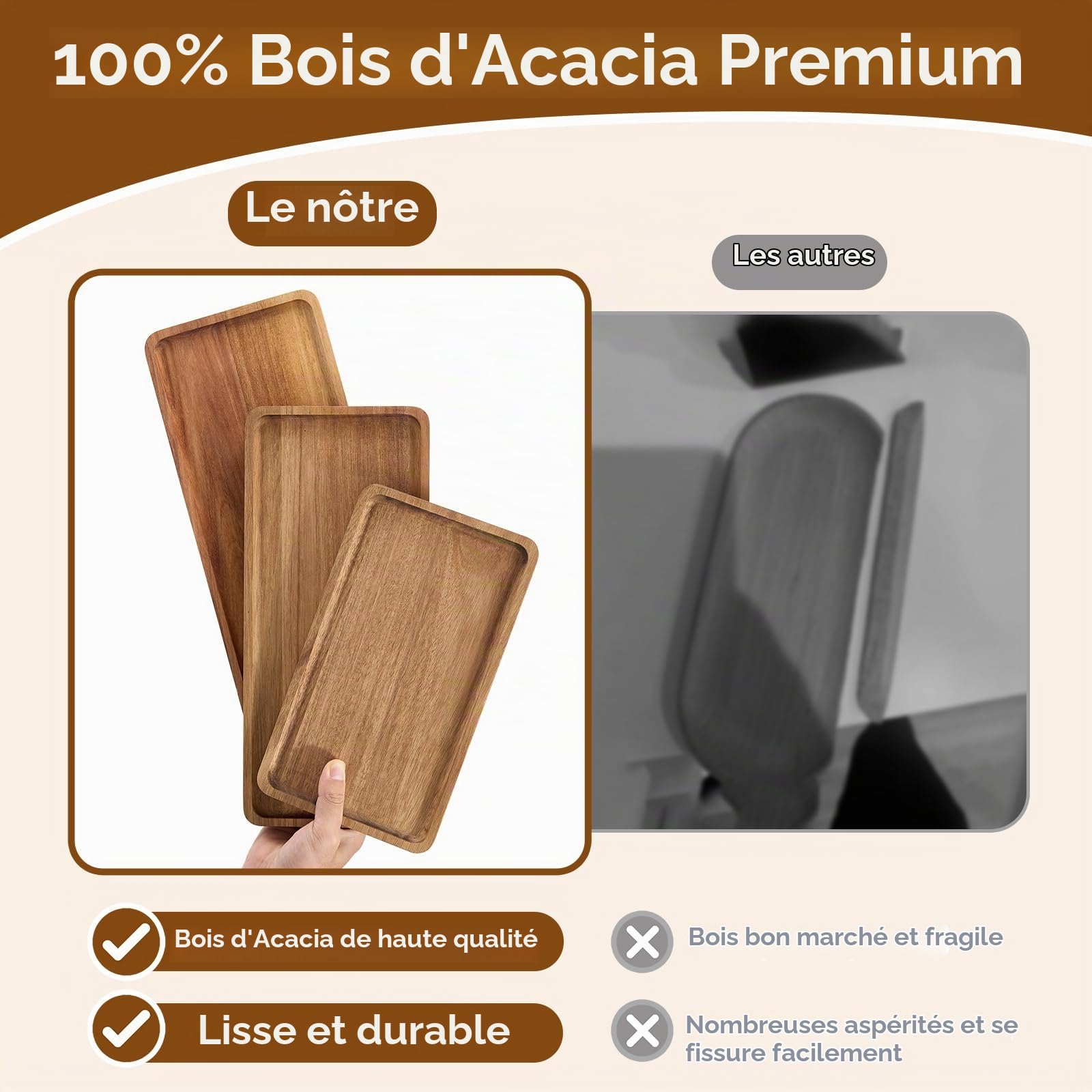 DUJUST Présentoir à gâteau en bois pour 24 Cupcakes, support à gâteau à 3 étages avec surface de qualité alimentaire, présentoir à gâteau pour la nourriture et les jouets - pliable