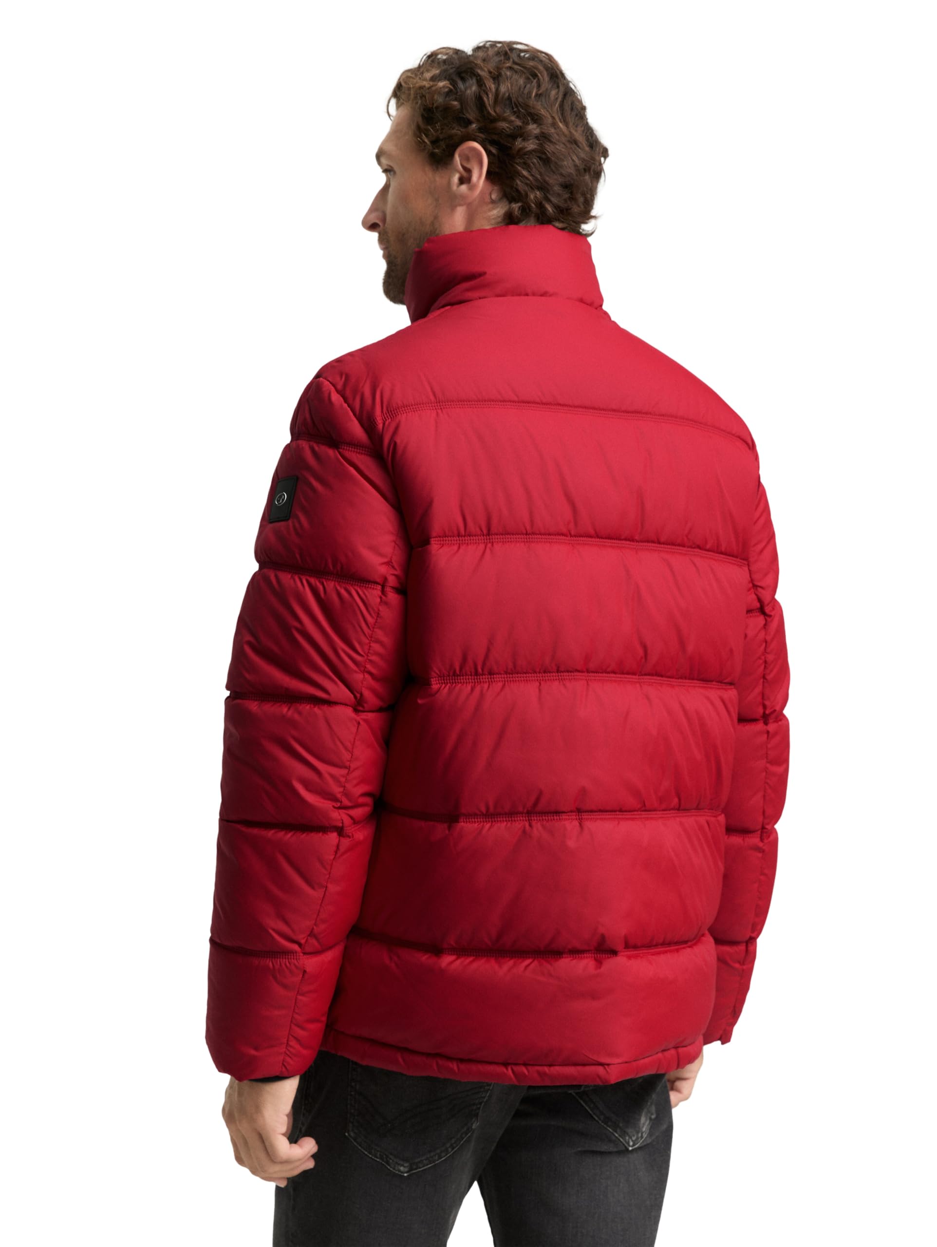TOM TAILOR Herren Puffer-Jacke aus wasserabweisendem Material – Ansicht 2