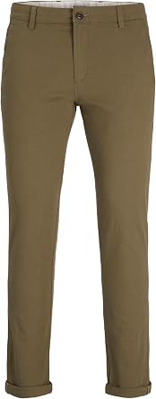 بنطلون شينو من JACK & JONES بقصّة Slim Fit