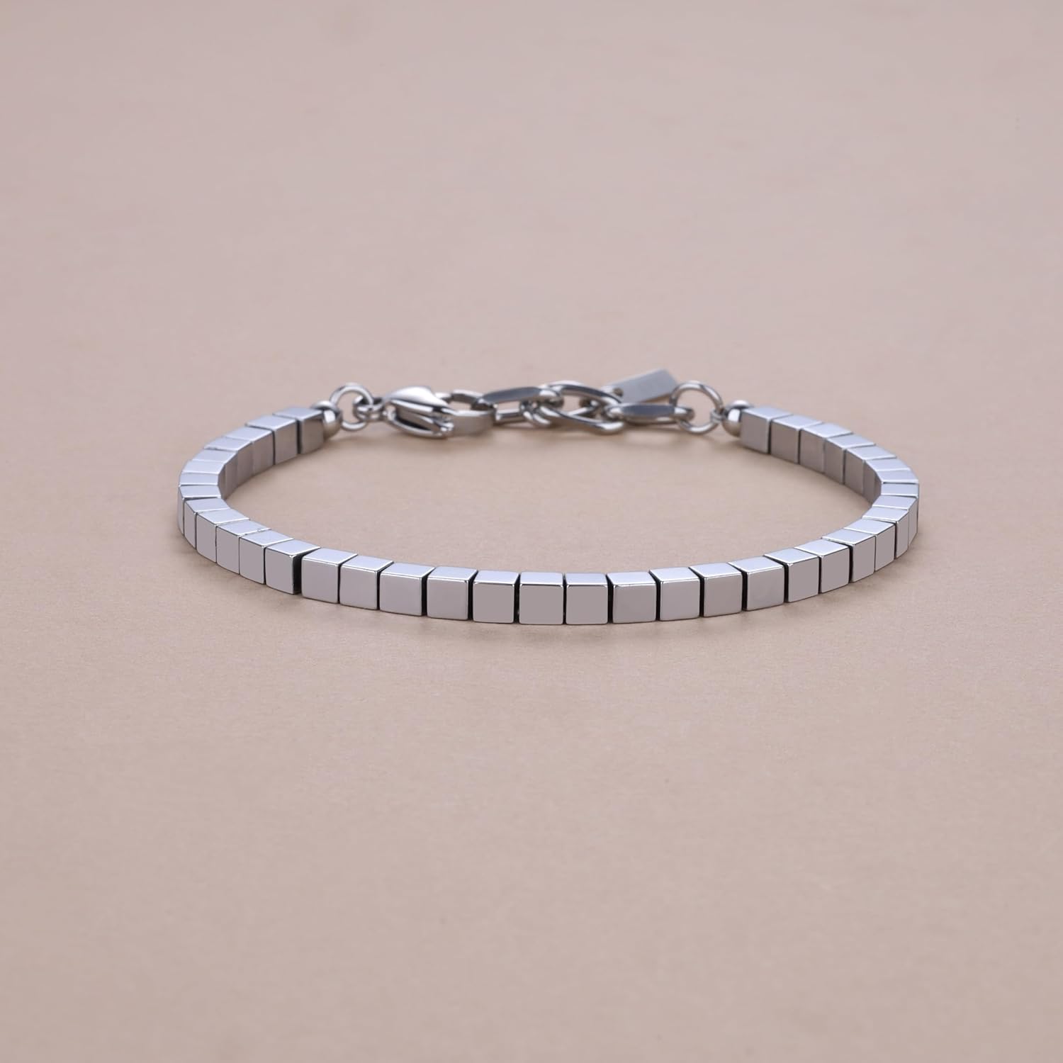 GAVU Men's Beaded Bracelet, Hematite Bracelet for Men - Image 5