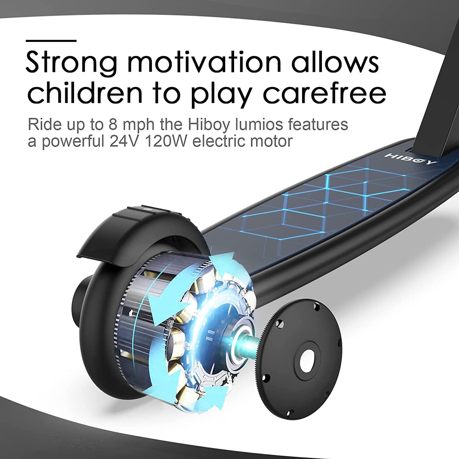 Hiboy RH0 Electric Scooter, Foldable Commuting Electric Scooter for Adults