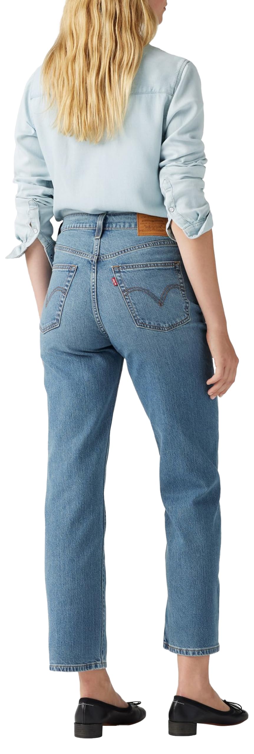 Levi's Women's Ribcage Straight Ankle Jeans — view 3