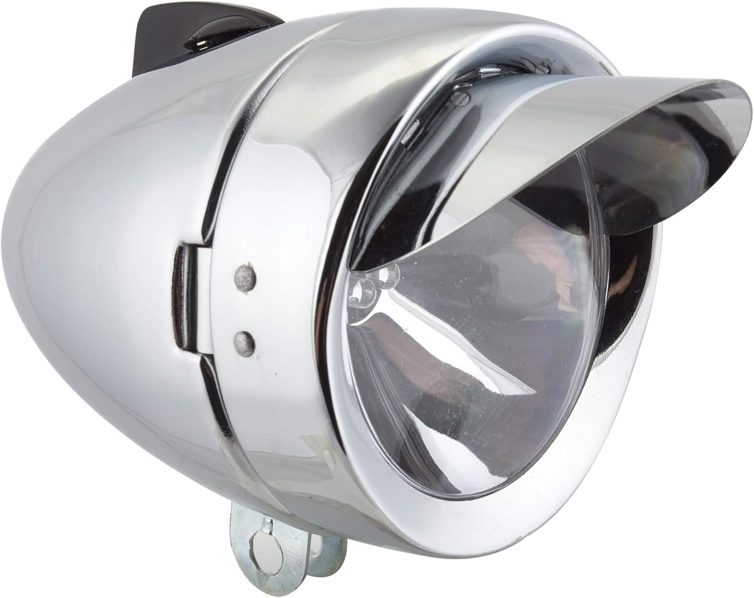 Sunlite Low Rider LED Bullet Light, w/Visor, Chrome Plated
