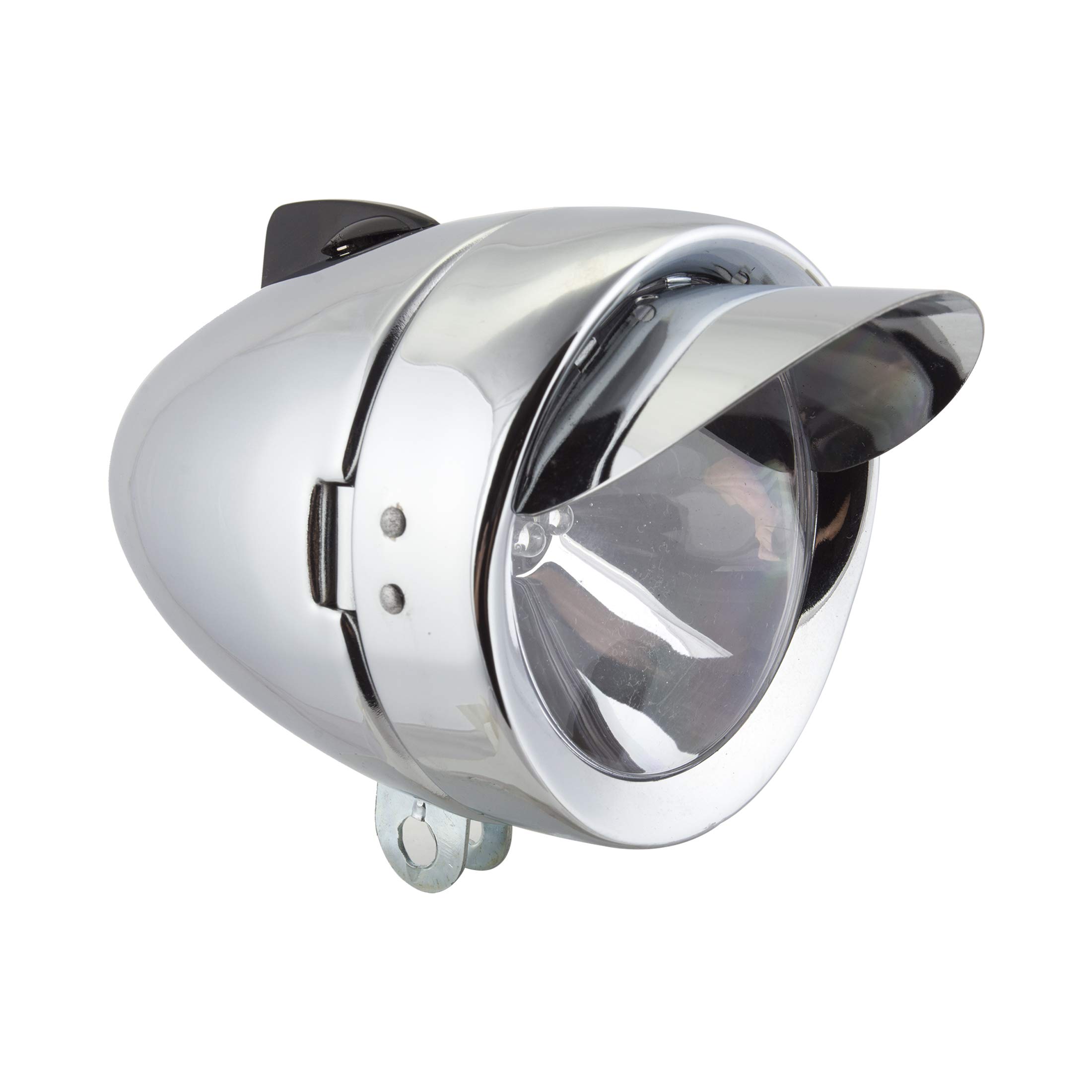 Sunlite Low Rider LED Bullet Light, w/Visor, Chrome Plated