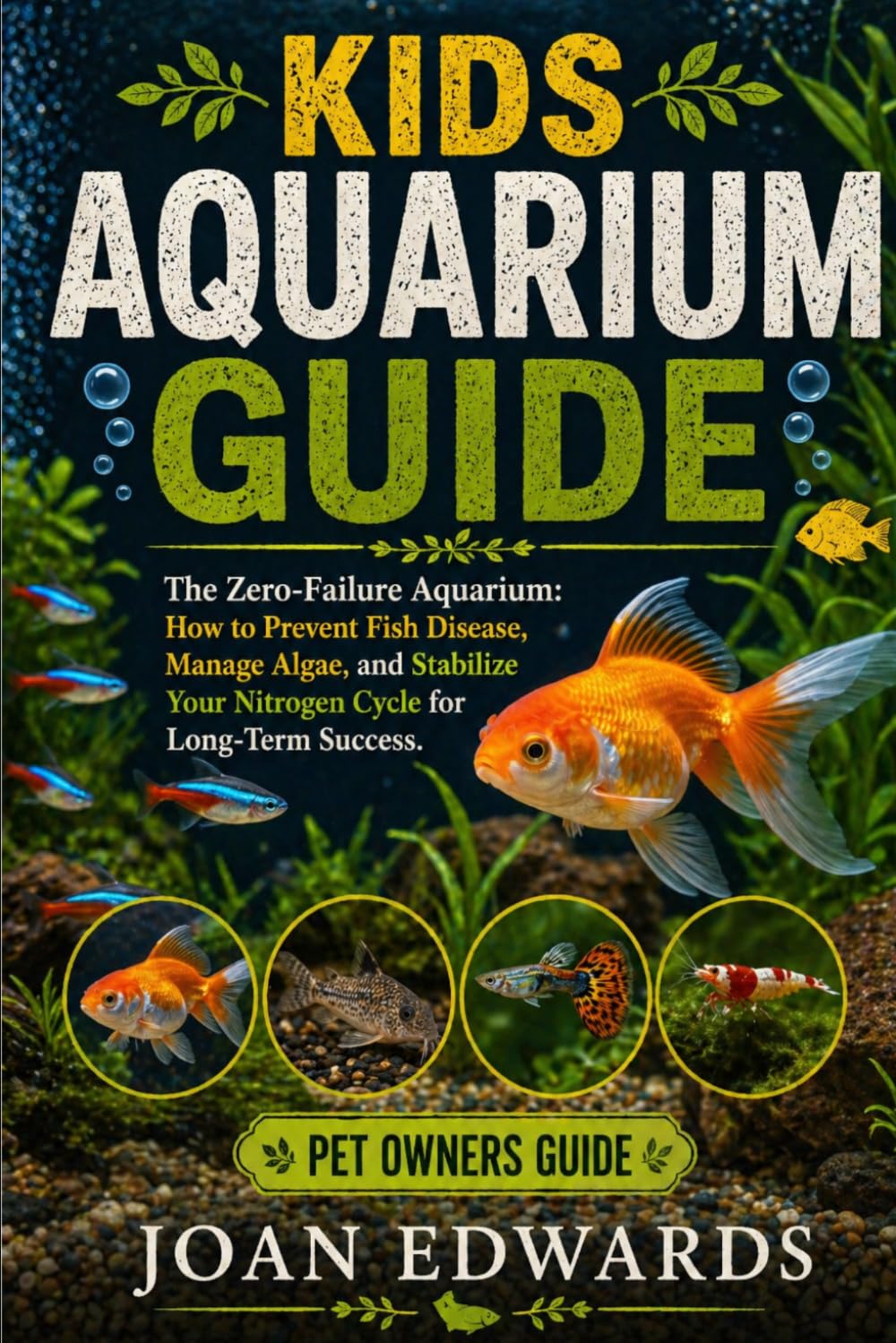 KIDS AQUARIUM GUIDE: The Zero-Failure Aquarium: How to Prevent Fish Disease, Manage Algae, and Stabilize Your Nitrogen Cycle for Long-Term Success.
