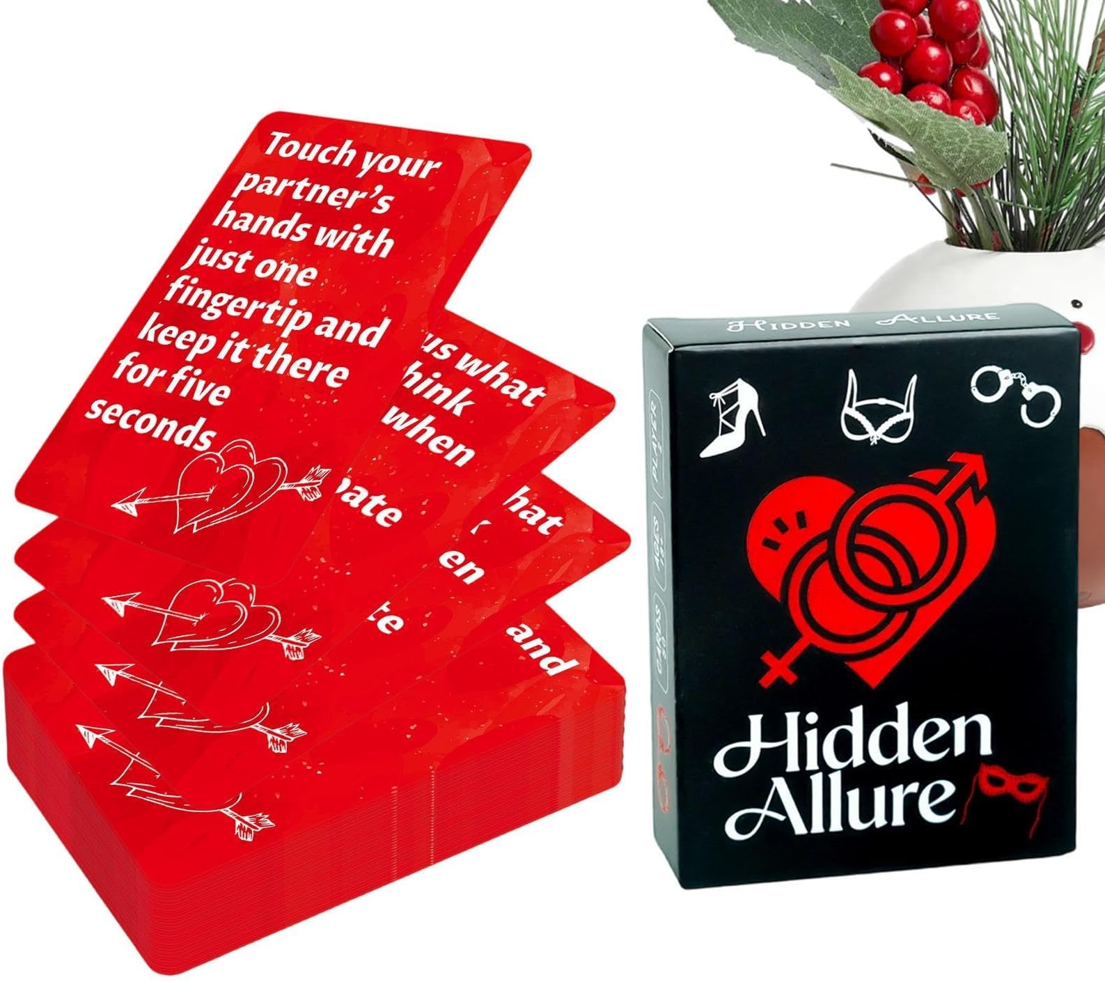 Card Game For Couples | 50 Fun And Intimate Cards Portable Romantic Leisure Toy,Intimacy Game | For Valentine's Activities Parties Dating Adventures Travel And Home