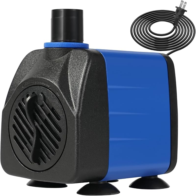 Bomba Submersível para Aquário AQUANEAT com Vazão Ajustável de 600 L/h, Modelo BP-160