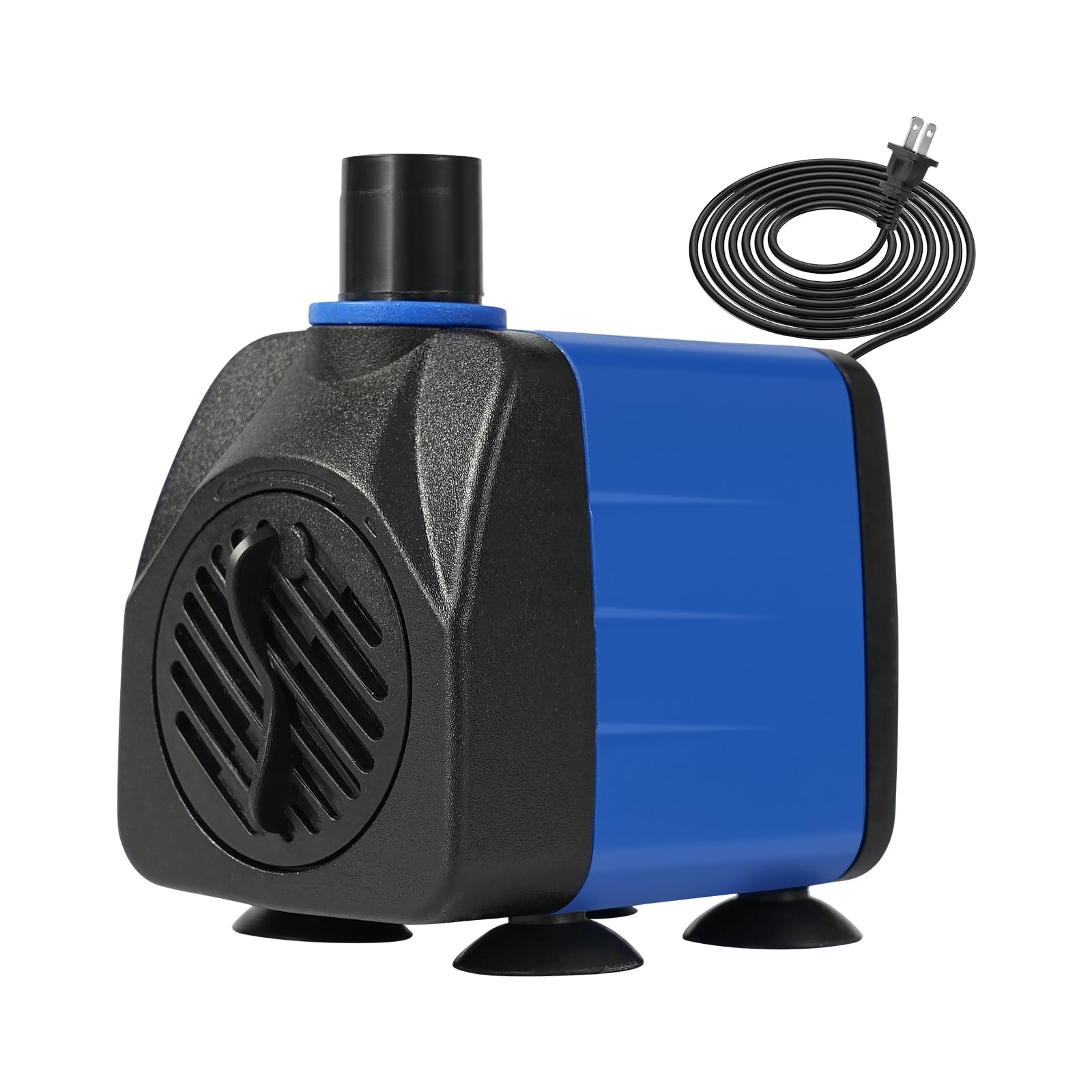 AQUANEAT Small Fountain Pump, 160 GPH Submersible Water Pump for Aquarium Fish Tank, Outdoor Water Fountain, Hydroponics, Pond Filter Pump