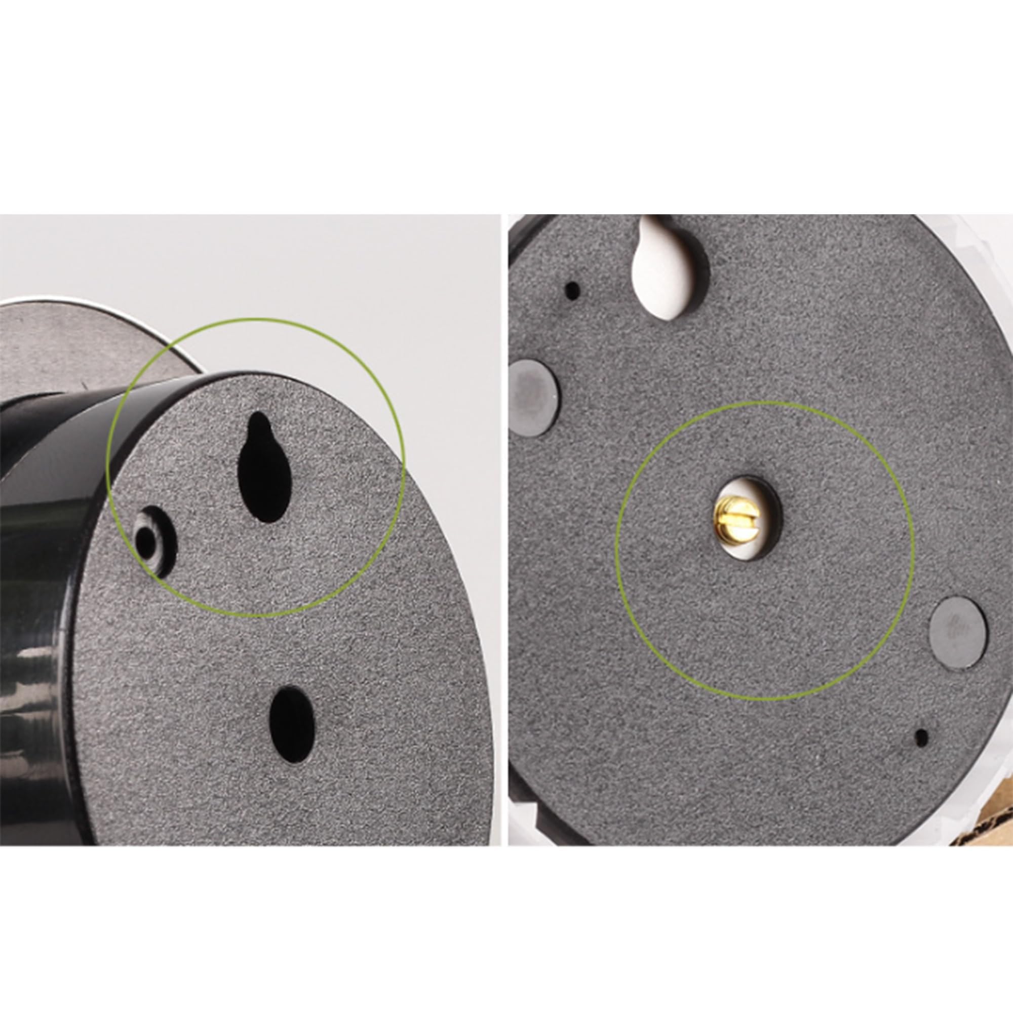 Zestaw 3 w 1 analogowej stacji pogodowej z barometrem, termometrem, higrometrem, tarczą mechaniczną 2,83 cala, wykończeniem w kolorze złotym, montażem na ścianie, do domu, kuchni, biura, na taras, n