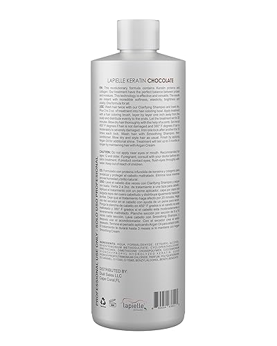 Miniatura 2 de Queratina brasileña con aceite de argán, para cabello seco y dañado, solo uso profesional (16 onzas líquidas).