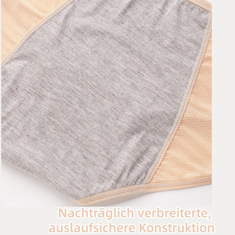 DryWear Beckenbodenstützende und auslaufsichere Unterwäsche,Generisch Auslaufsichere, Waschbare & Wiederverwendbare Höschen für Damen - Unsichtbare & Atmungsaktive and Komfort