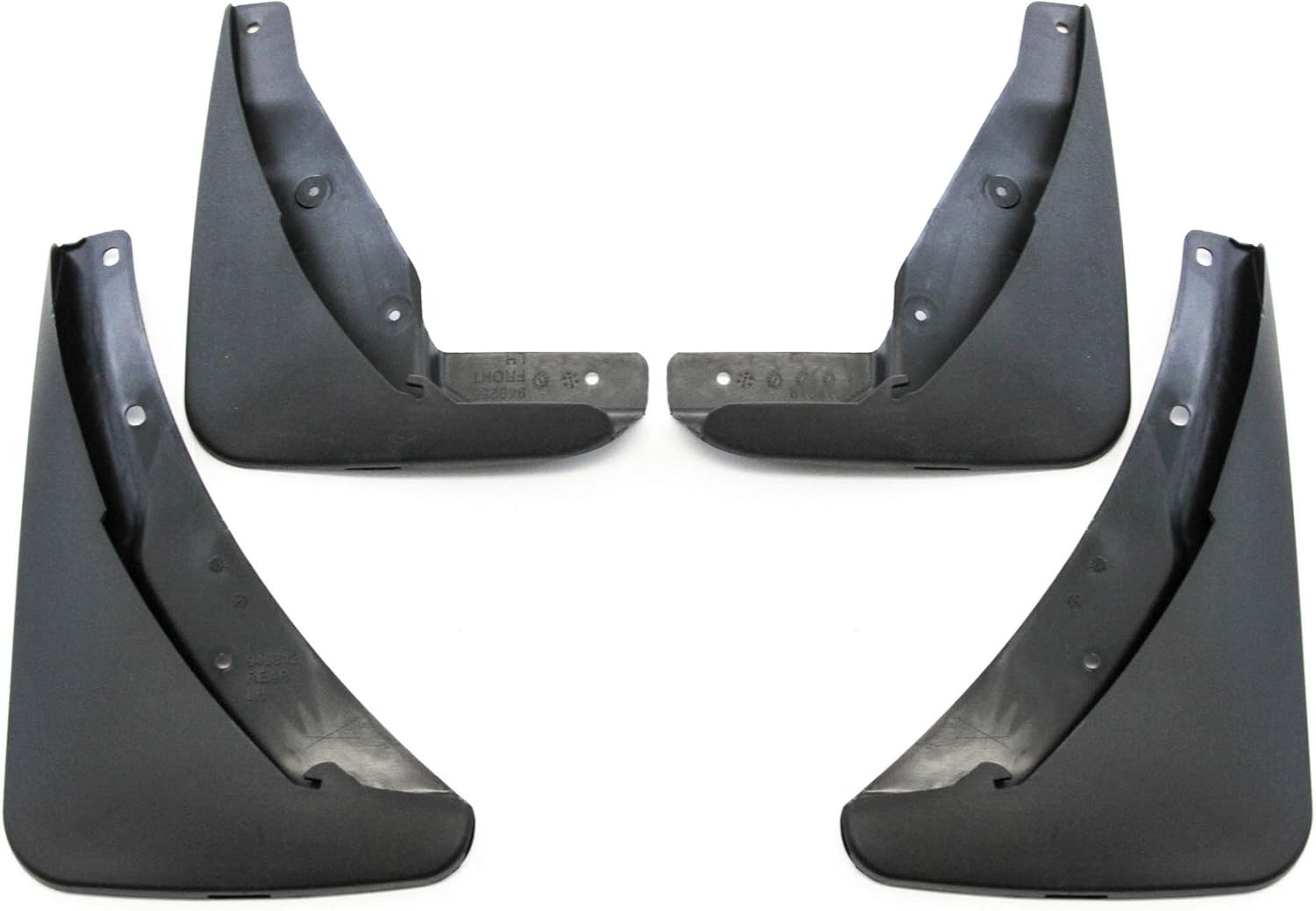 Red Hound Auto Premium Heavy Duty Molded 2015-2020 Compatible with Dodge Challenger Mud Flaps Mud Guards Splash Front Rear Molded 4pc Set