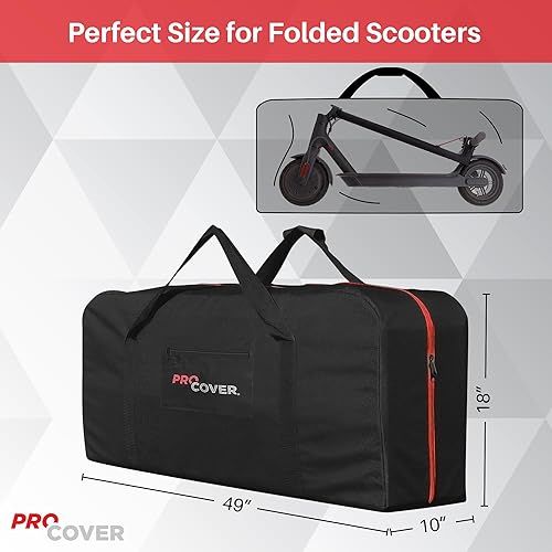 Miniatura 2 de Bolsa de transporte premium para scooter eléctrico, con mochila incluida. Compatible con todas las marcas. Ideal para transportar o almacenar tu