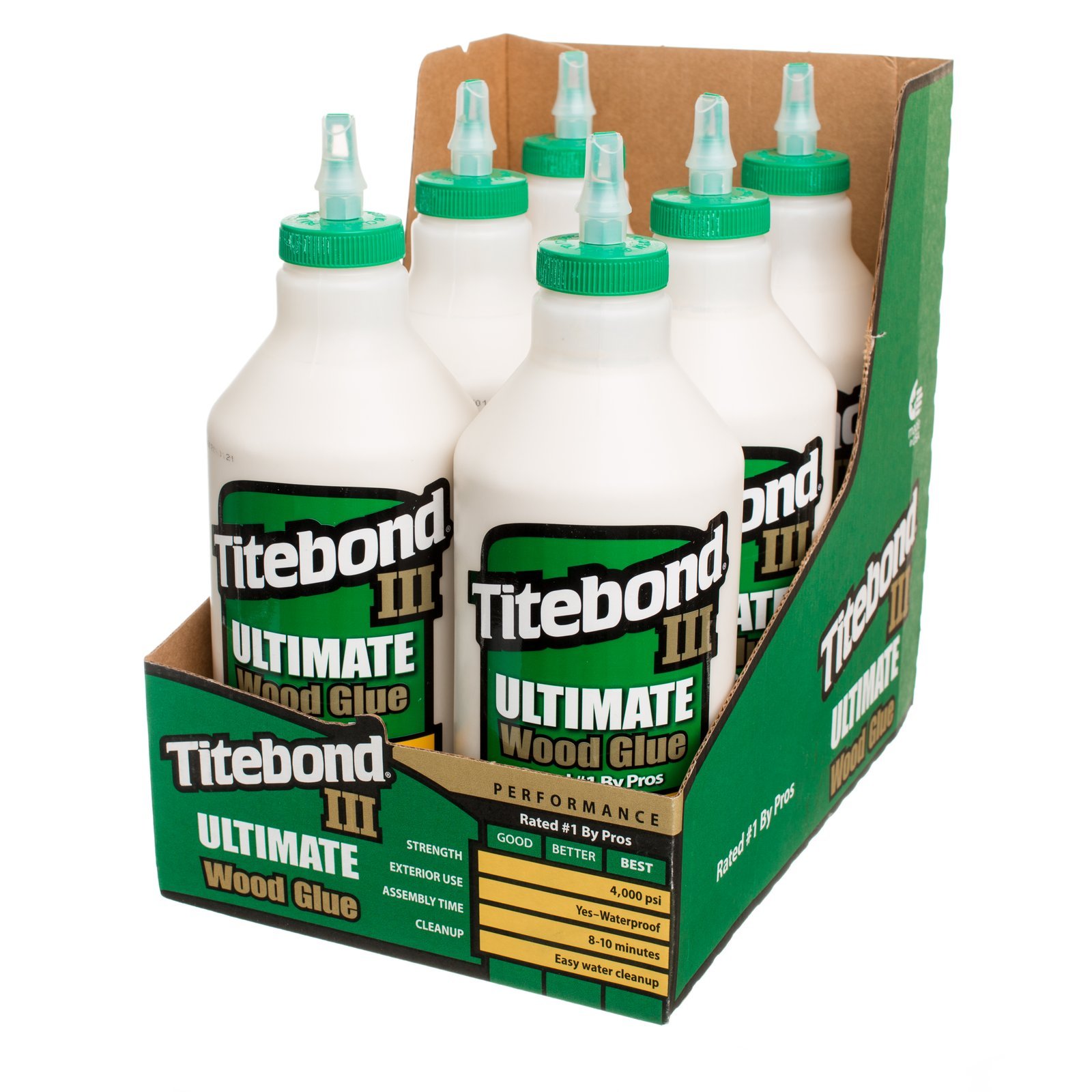 TitebondUltimate III Quart Bottle 946 ml 6 Pack ...