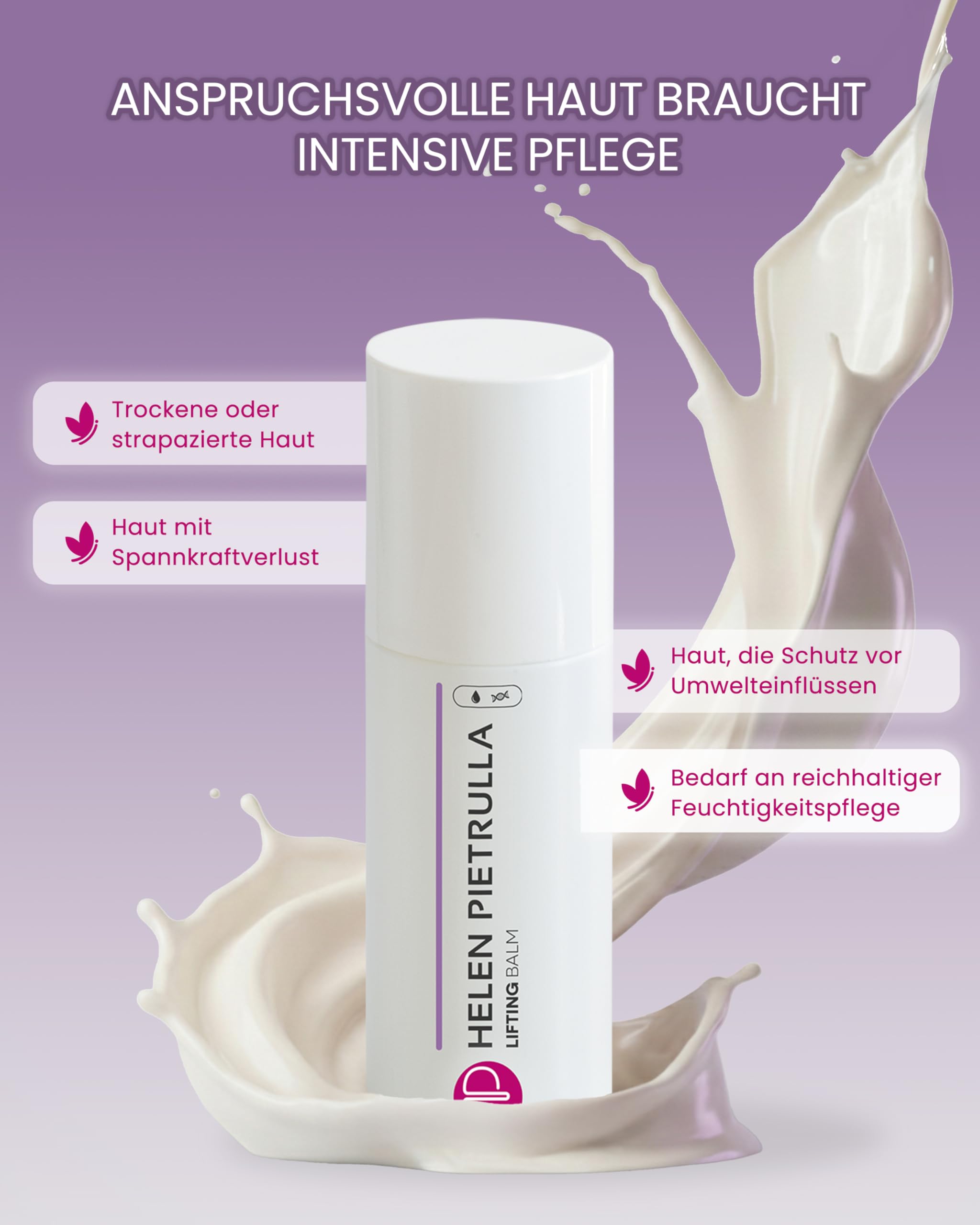 Helen Pietrulla – Lifting Balm 100ml Feuchtigkeitscreme mit Bienenwachs & Vitamin C – Reichhaltige Tages- und Nachtpflege für trockene, anspruchsvolle Haut – Schützende Gesichtspflege