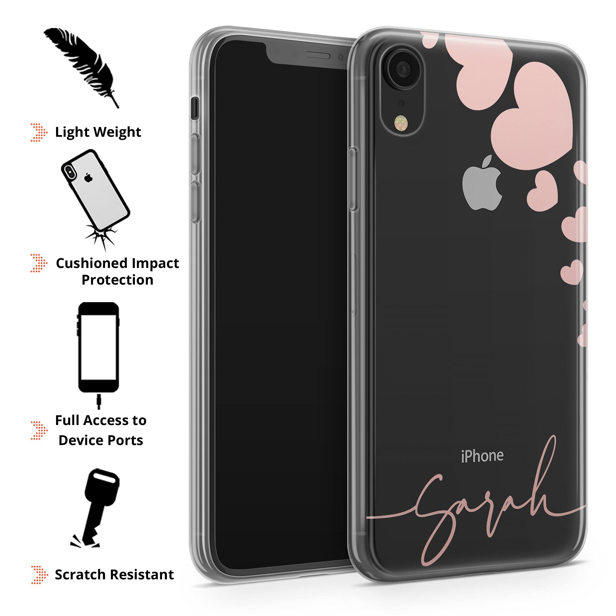 Custodia In Gel Tpu Per Iphone 7 / 8 Design Fiori Vintage Disegni