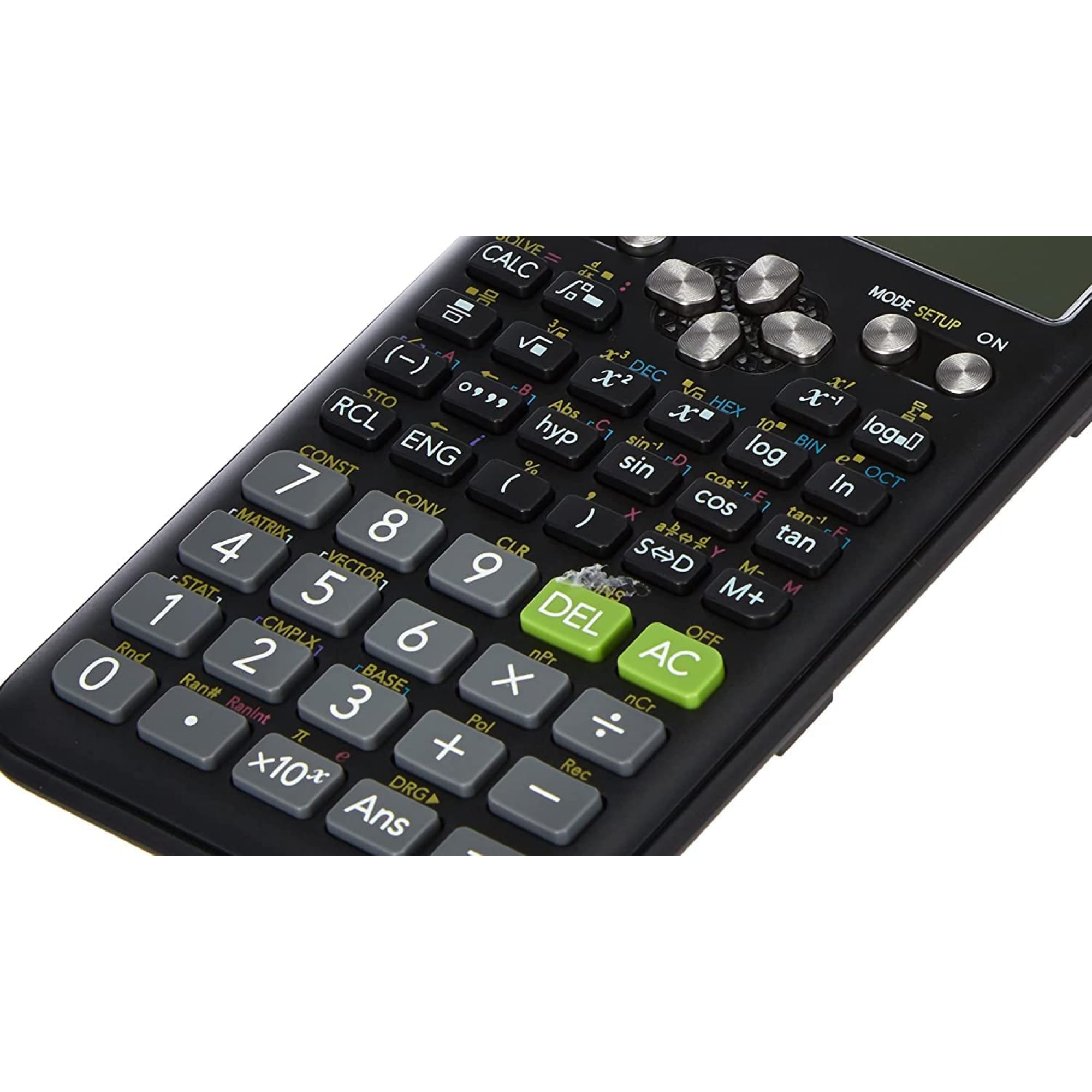 CALCUSO Streberpaket schwarz mit Taschenrechner Casio fx-991ES Plus 2nd Edition