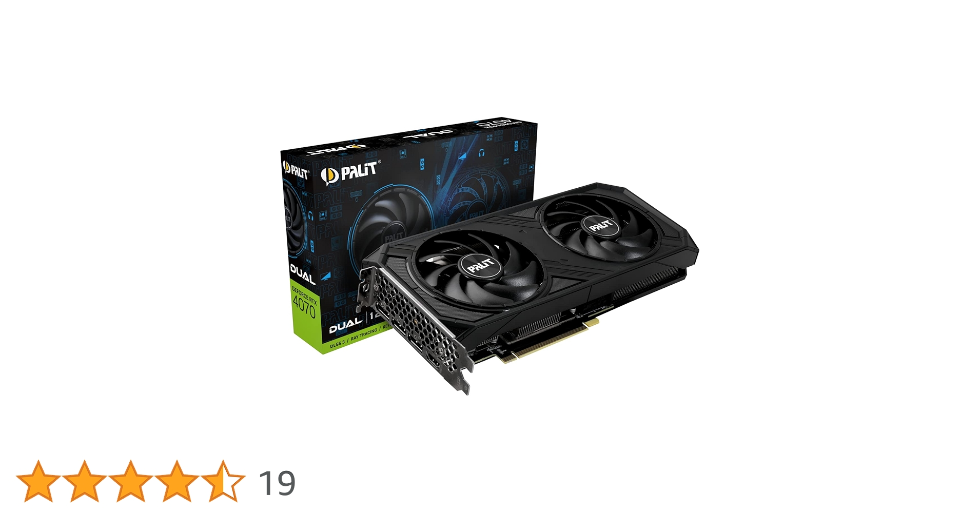 Amazon | Palit(パリット) GeForce RTX4070 Dual 12GB/NED4070019K9 Amazon | Palit(パリット) GeForce RTX4070 Dual 12GB/NED4070019K9